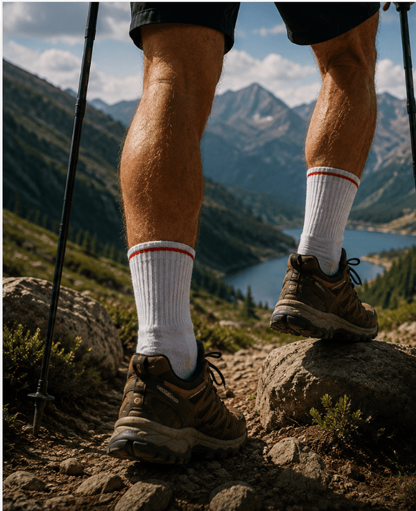 Armadillo Woolery Socks Fits Mens Size 6-12, Womens Size 7-13 The Mountaineer™ Merino Wool Hiking Socks