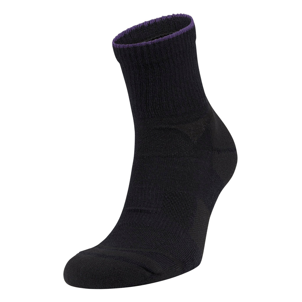 Armadillo Woolery Socks S / Black COMMANDO Merino Wool 1/4 Crew Socks