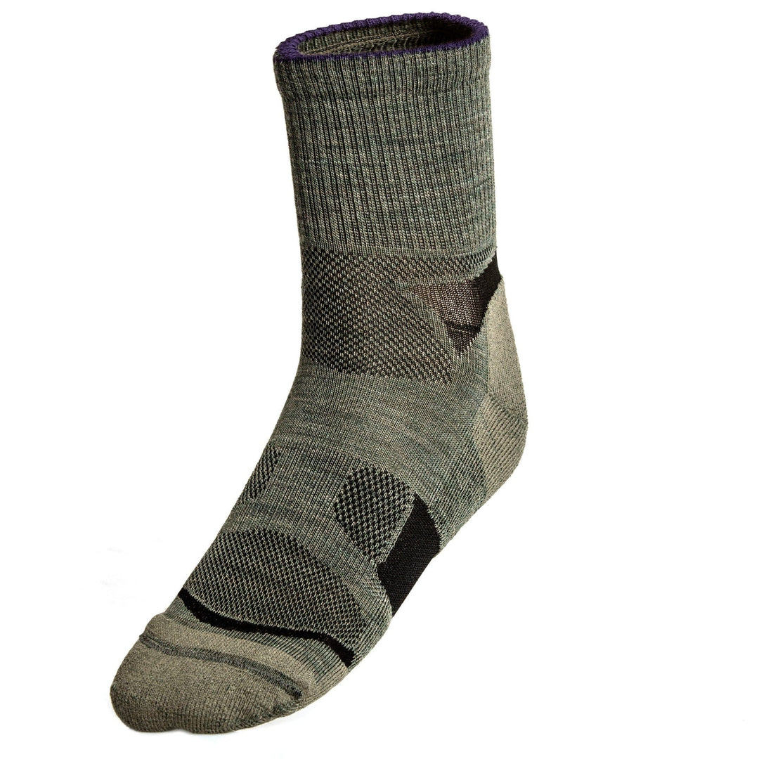 Armadillo Woolery Socks S / Light Olive COMMANDO Merino Wool 1/4 Crew Socks