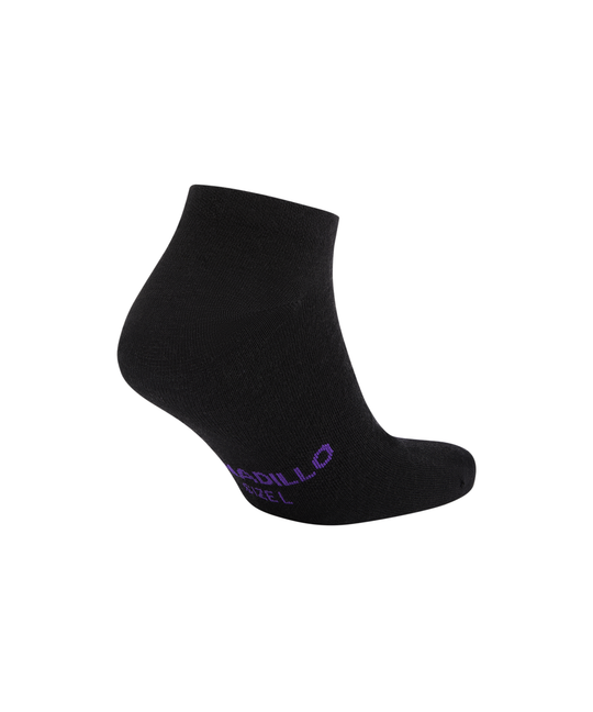 No Show Merino Wool Socks heel view