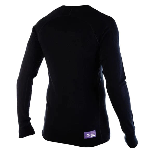 Armadillo Woolery Men's L/S Shirt FALCON Men's Merino Wool Slim Fit Base Layer