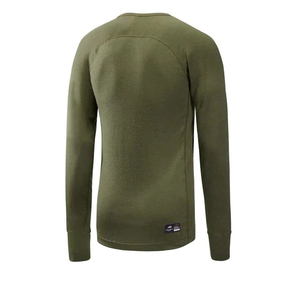 Armadillo Woolery Men's L/S Shirt FALCON Men's Merino Wool Slim Fit Base Layer