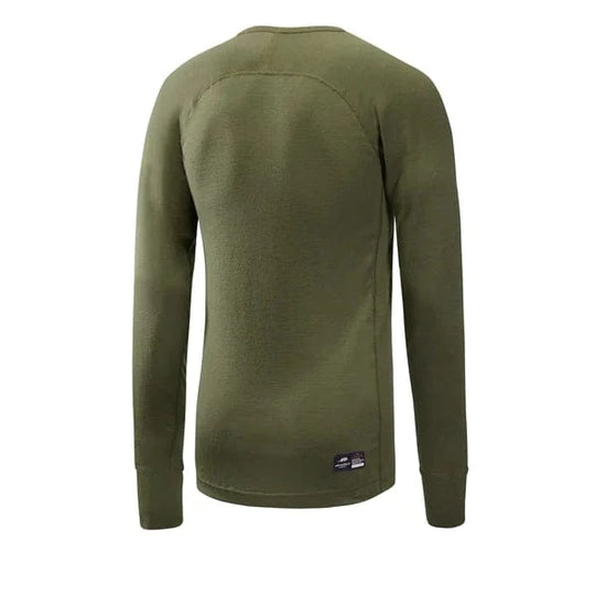 Armadillo Woolery Men's L/S Shirt FALCON Men's Merino Wool Slim Fit Base Layer