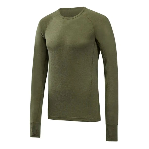 Armadillo Woolery Men's L/S Shirt S / Olive FALCON Men's Merino Wool Slim Fit Base Layer