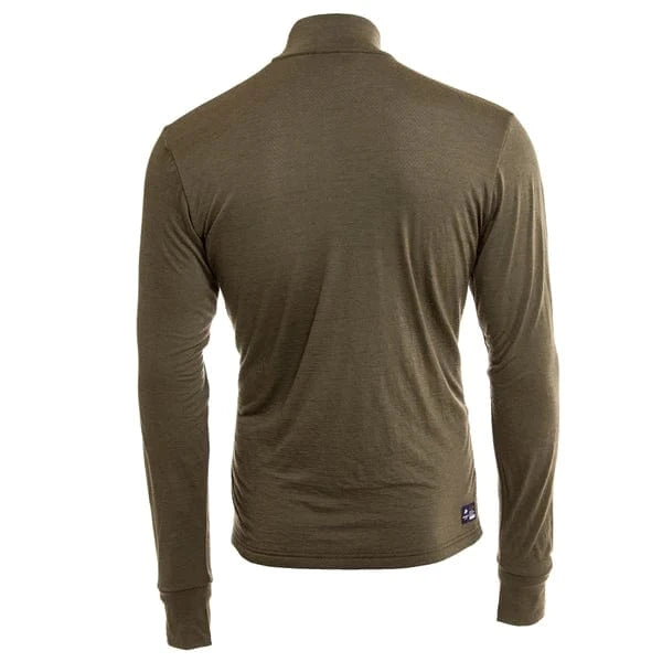 Armadillo Woolery Men's Medium Base Layer XL / Light Olive Green LYNX Men's Merino Mesh Lined Mid-Layer