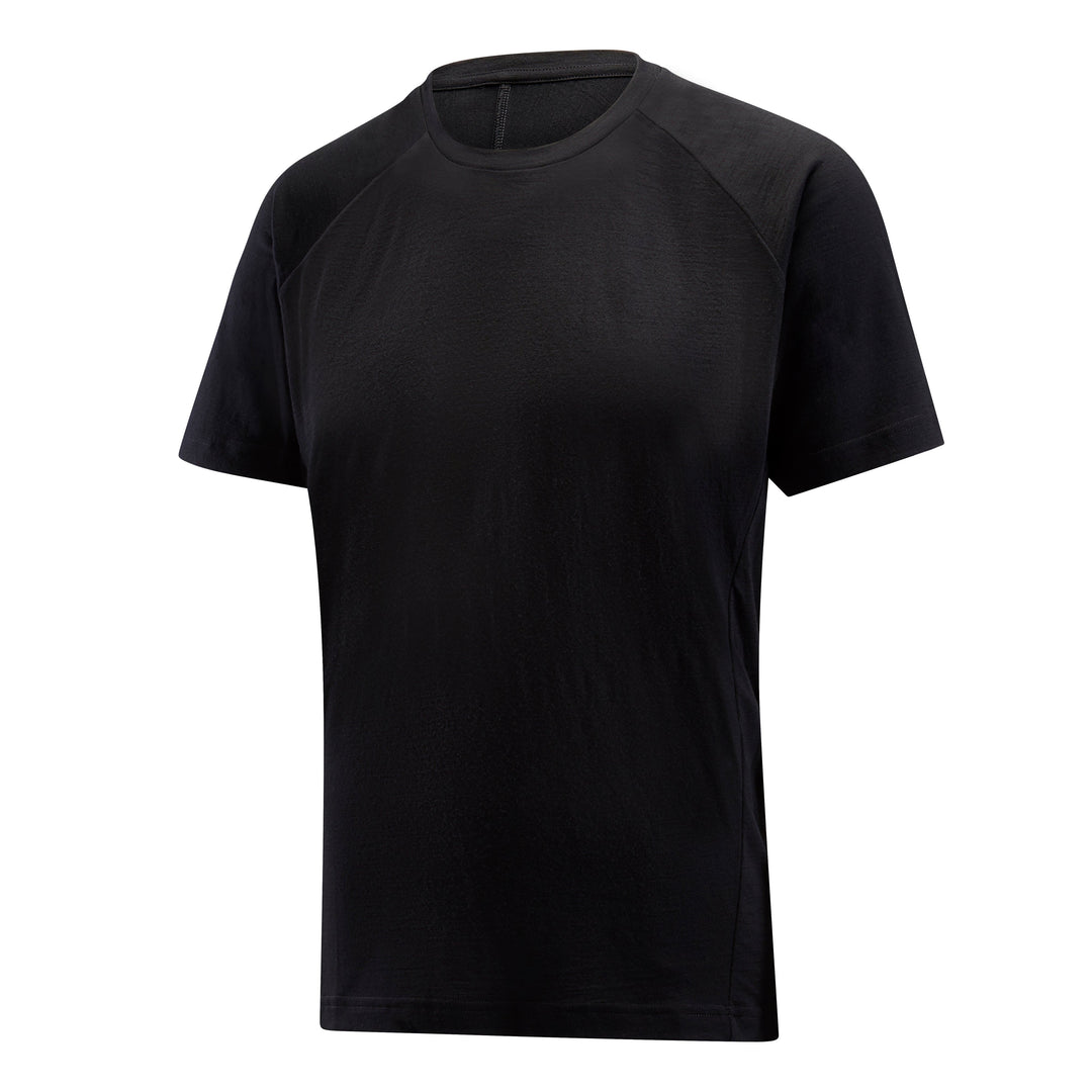 Armadillo Woolery Men's S/S Shirt S / Black COUGAR Men's Merino Wool Base Layer, Shirt