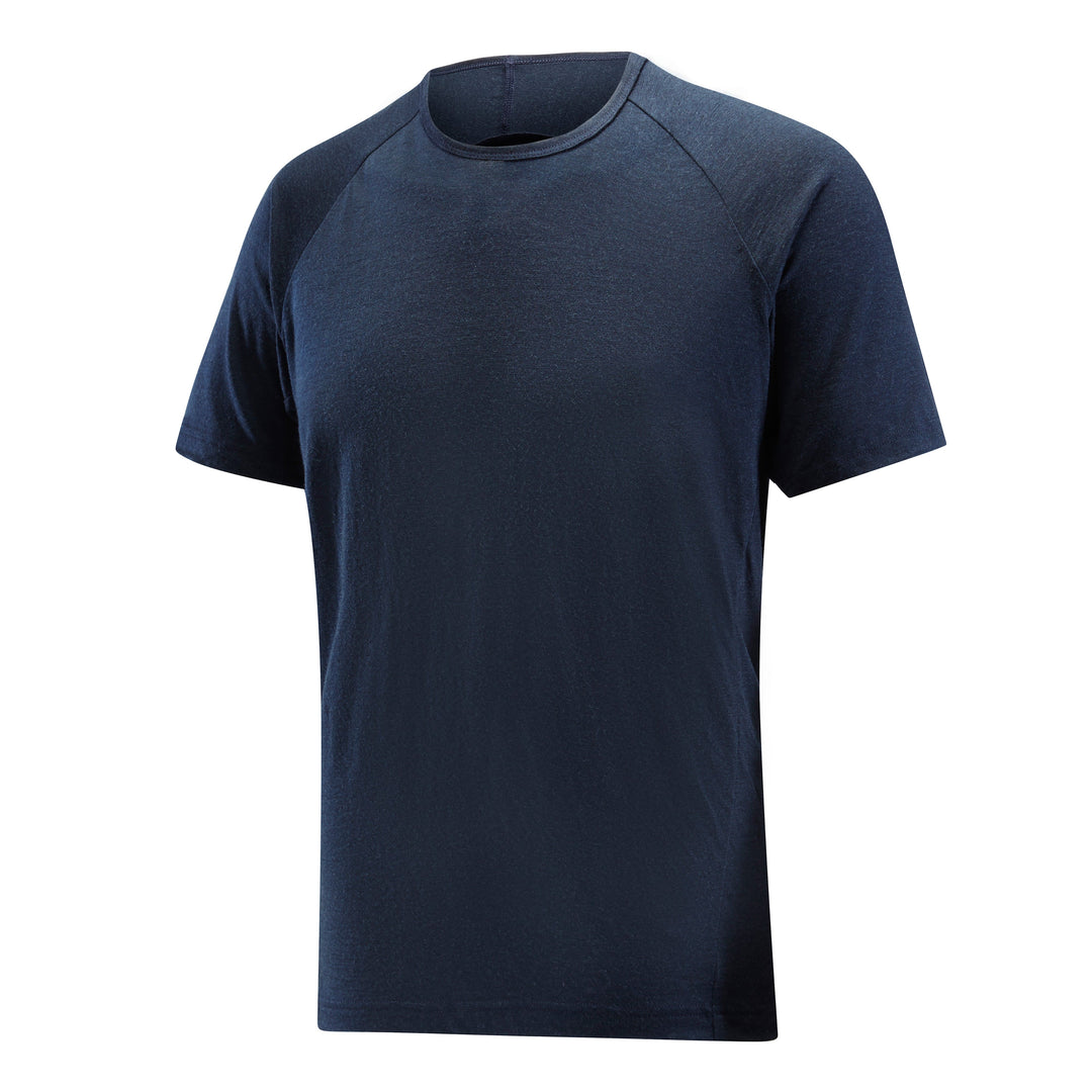 Armadillo Woolery Men's S/S Shirt S / Navy Blue COUGAR Men's Merino Wool Base Layer, Shirt