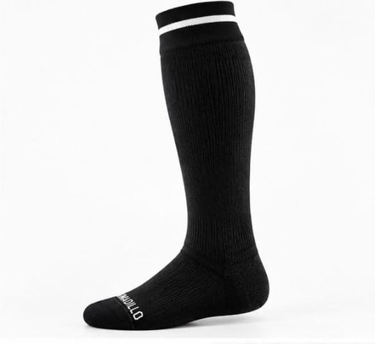 Armadillo Woolery Socks Mens Size 6-12, Womens Size 7-13 Trooper 2.0 Merino Wool Tactical Boot Socks