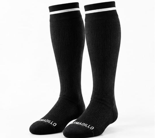 Armadillo Woolery Socks Mens Size 6-12, Womens Size 7-13 Trooper 2.0 Merino Wool Tactical Boot Socks