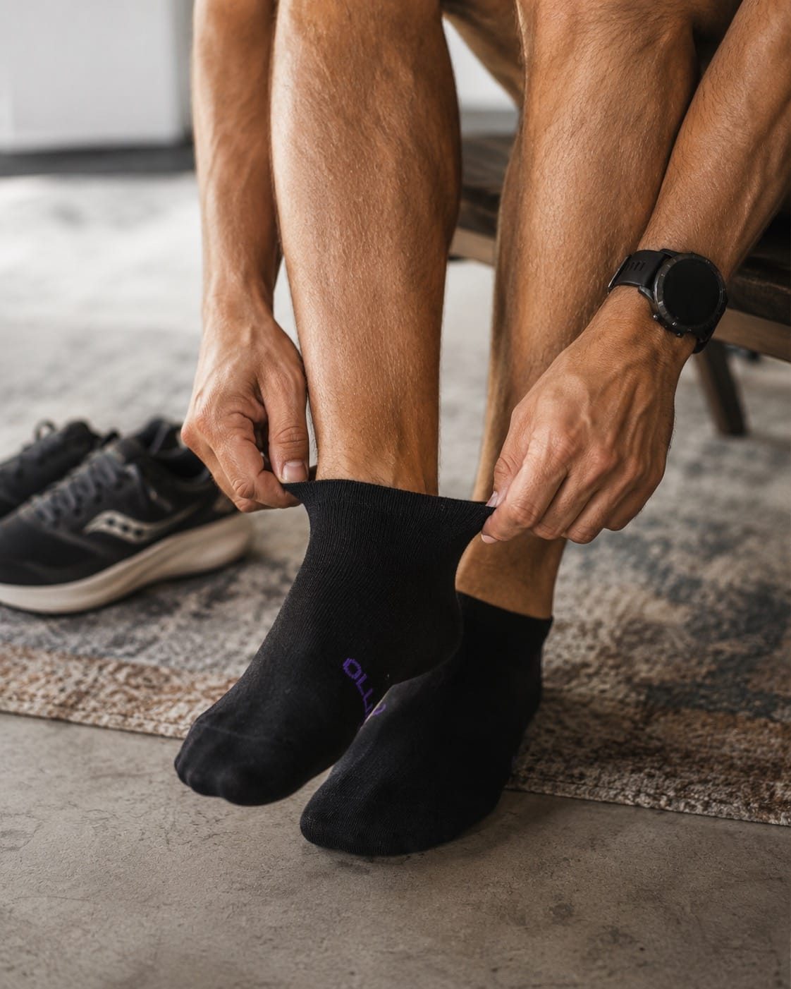 Armadillo Woolery Socks Merino Wool Ankle Socks – Breathable, Odor-Resistant Performance Socks