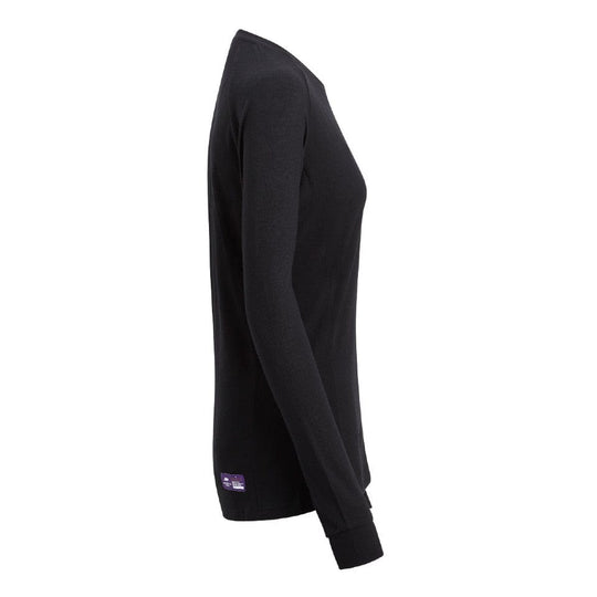 Armadillo Woolery Womens L/S Shirt FLORA Women's Merino Wool Base Layer, Shirt