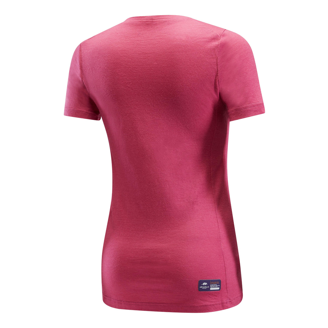 Armadillo Woolery Womens S/S Shirt RHEA Women's Merino Wool Base Layer, Shirt